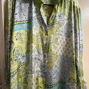 Zara Multicolor Floral Blouse